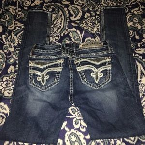 Mid-rise Skinny Rock Revival Jeans